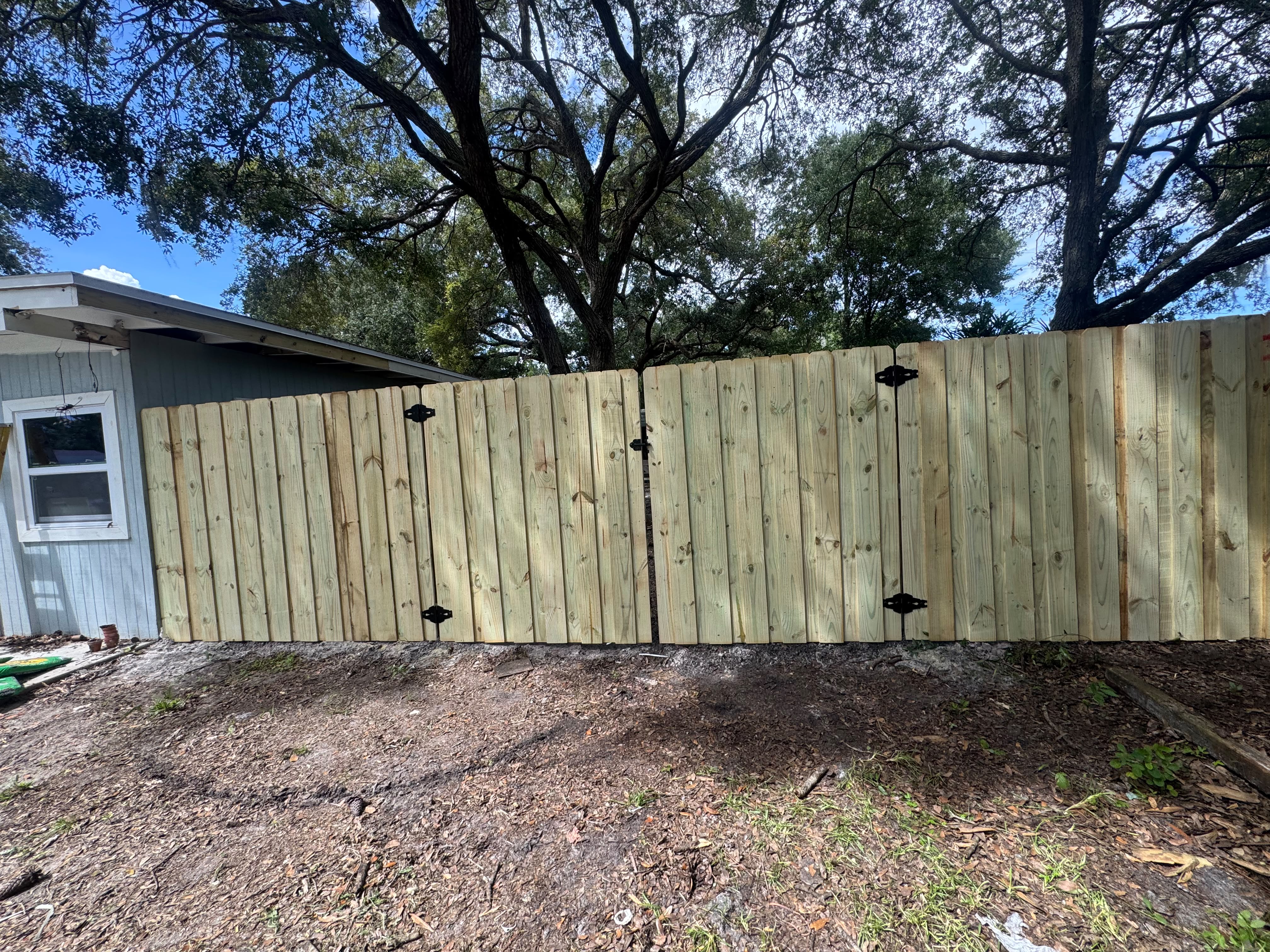 Wood project by Fence One Services LLC
